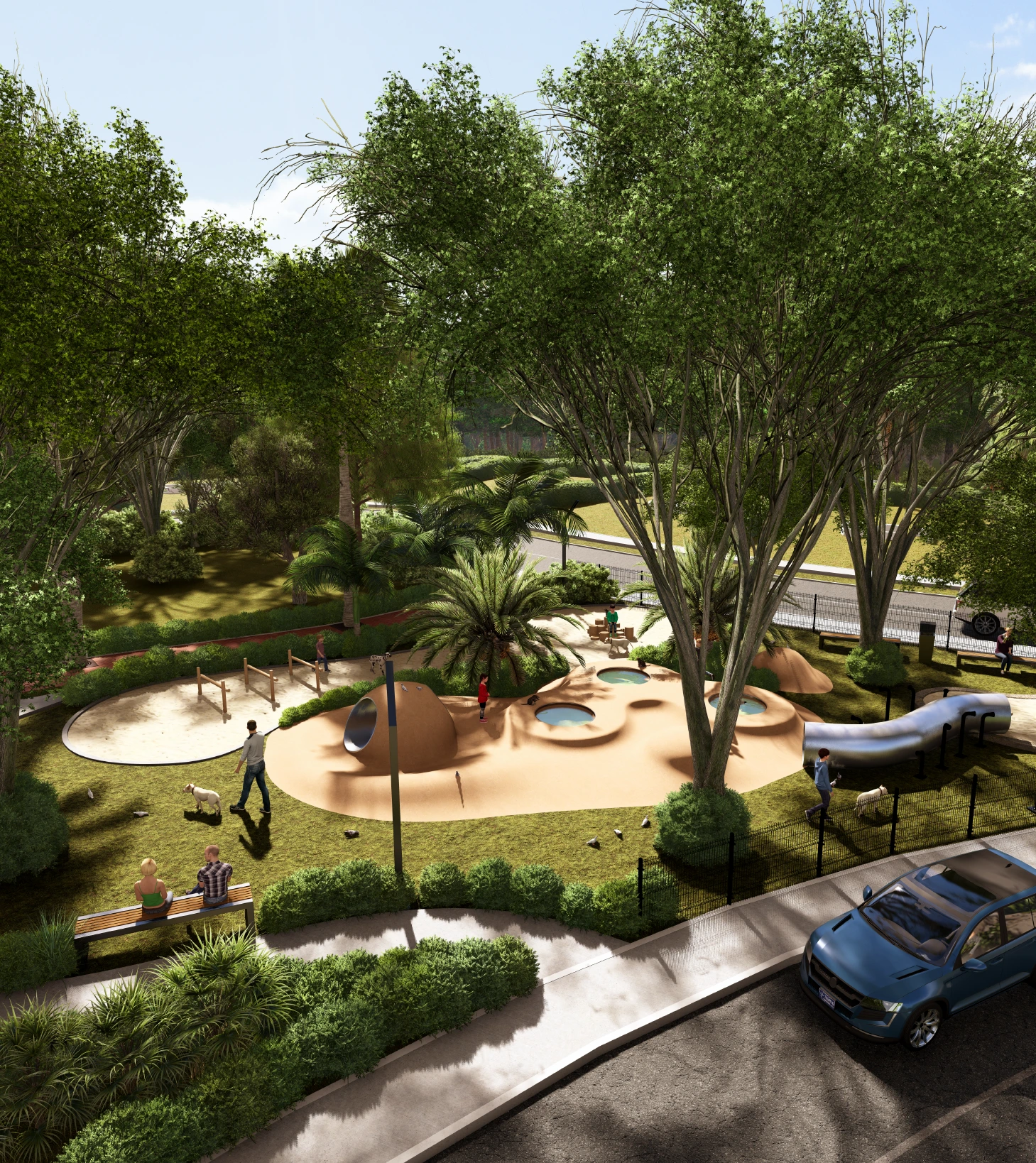 Ilustracion de terraza