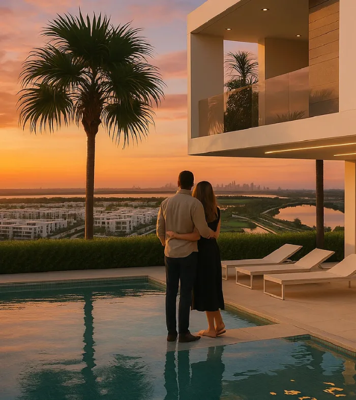 Ilustracion de patio