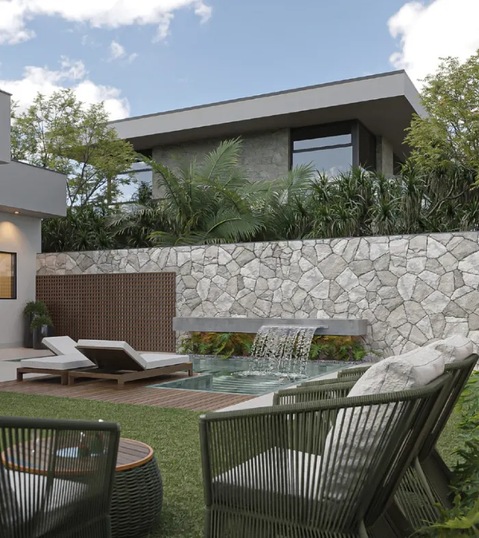 Ilustracion de terraza